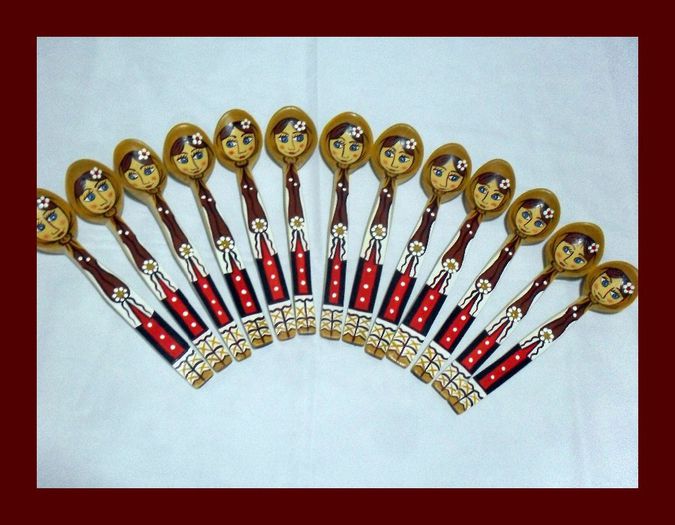 SDC16080 - LINGURI DE LEMN PICTATE MANUAL - tel 0771503314