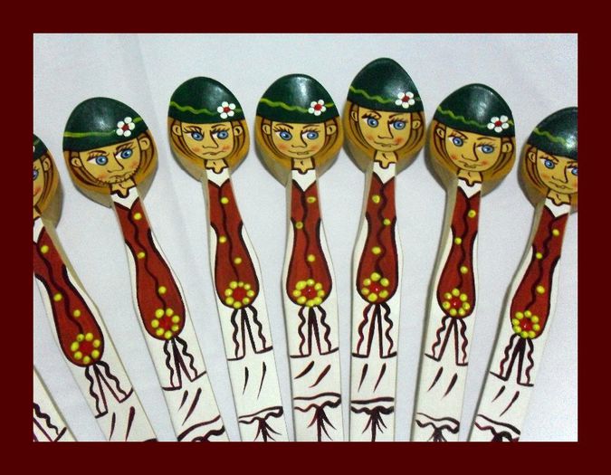 SDC16103 - LINGURI DE LEMN PICTATE MANUAL - tel 0771503314