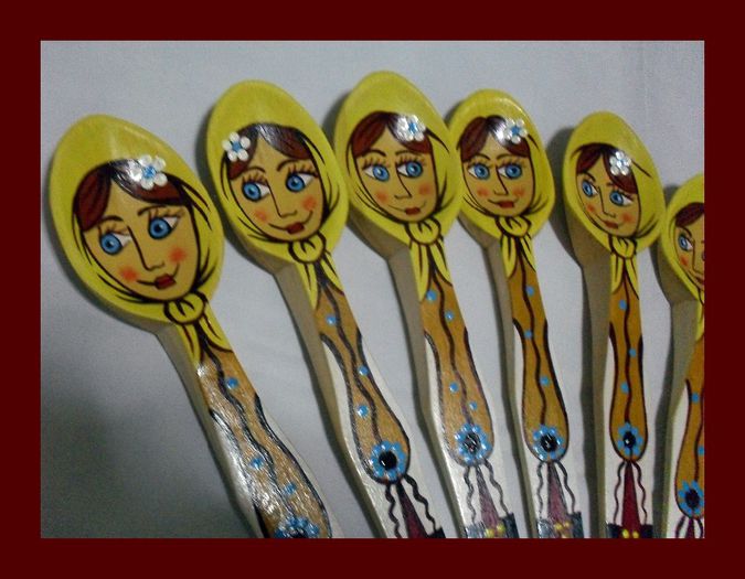 SDC16122 - LINGURI DE LEMN PICTATE MANUAL - tel 0771503314