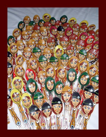 SDC16160 - LINGURI DE LEMN PICTATE MANUAL - tel 0771503314