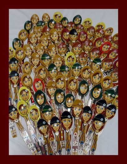 SDC16163 - LINGURI DE LEMN PICTATE MANUAL - tel 0771503314