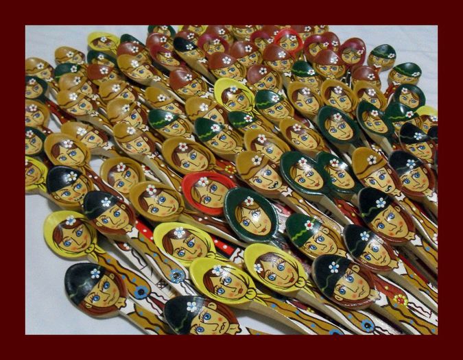 SDC16170 - LINGURI DE LEMN PICTATE MANUAL - tel 0771503314