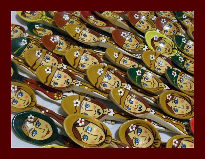 SDC16172 - LINGURI DE LEMN PICTATE MANUAL - tel 0771503314