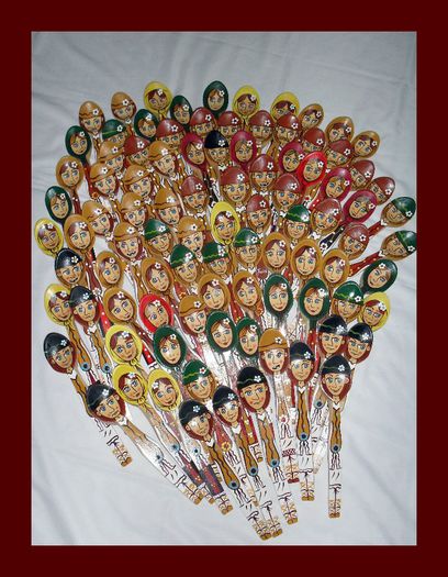 SDC16181 - LINGURI DE LEMN PICTATE MANUAL - tel 0771503314