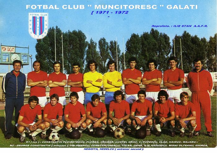 Dunarea Galati 1971-1972