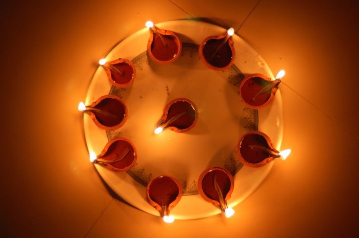 diwali-lamps-cc-shrikrisna-pundoor - HAPPY DIWALI-NAMASKAR