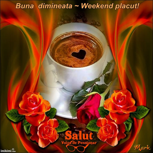cafeaua de dimineata; Buna ziua si bine v-am gasit dragi prieteni.Va invit la o cafea pe forumul nostru www.svdp.forumactual.com precum si pe pagina noastra de facebook www.facebook.com/paginasalutvoiosdepensionar .
