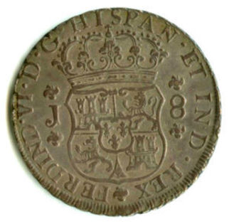 300px-Guatemala_1755_8_reales_rev_600 - America de Nord si Arhipelagul Caraibean