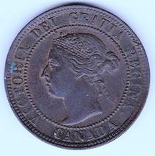 1 cent, 1891, Victoria