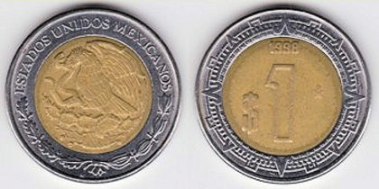 1 peso, 2004, 857