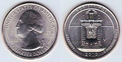 25 centi, 2010, Hot Springs, 966