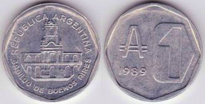 1 austral, 1989, 865