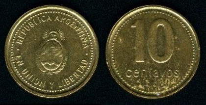 10 centavos. 1992, 408