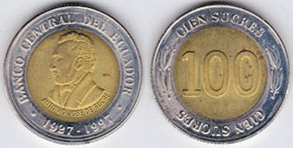 100 sucres, Jose du Sucre, 1997, 854