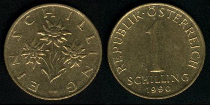 1 schilling 1959, 328 - Europa