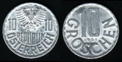 10 groschen, 1995, 397 - Europa
