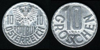 10 groschen, 1995, 397