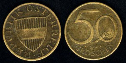 50 groschen, 1988, 456