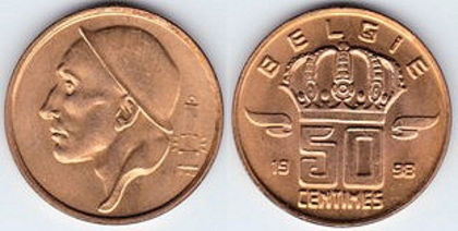 50 centimes, 1998, 867 - Europa