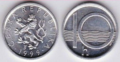 10 haleri, 1997, 935