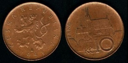 10 korun, 1994, 575