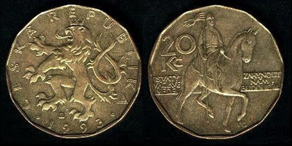 20 korun, 1993, 484