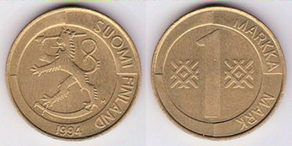1 markka, 1997, 721