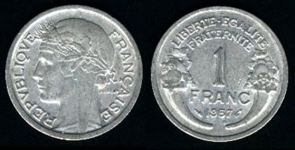 1 franc, 1946, 532