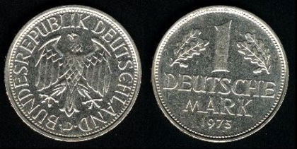 1 mark, R.F.G., 1965, 25