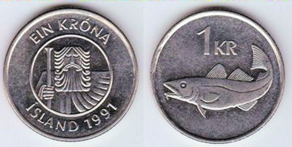 1 krona, 1999, 878