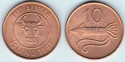 10 aurar, 1981, 737 - Europa
