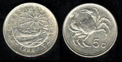 5 centi, 1986, 660 - Europa