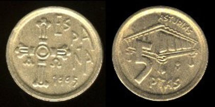 5 pesetas, 1995, 538