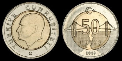 50 kurus, 2009, 574