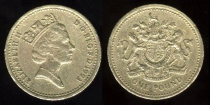 1 pound, 1993, Blazonul Regal, 374