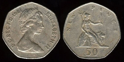 50 new pence, 1969, 372