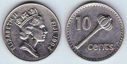 10 centi, 1999, 841 - Oceania