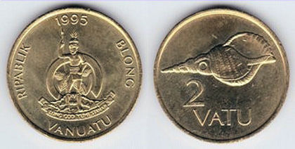 2 vatu, 1999, 818