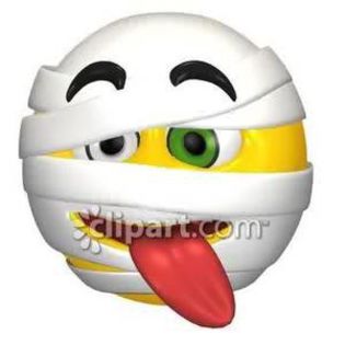 worn_out_or_silly_mummy_smiley_face_royalty_free_clipart_picture_081017-123363-802009 - IMAGINI CU EMOTICOANE-IN SPECIAL ZAMBETE