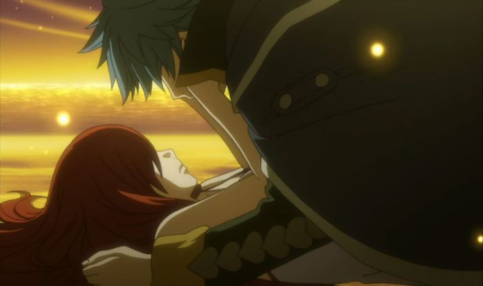 Day 8-Favorite Anime Couple--Jerza - Anime Challenge - Old