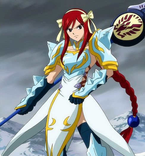 Day 10-Favorite Fighter Anime--Erza Scarlet - Anime Challenge - Old