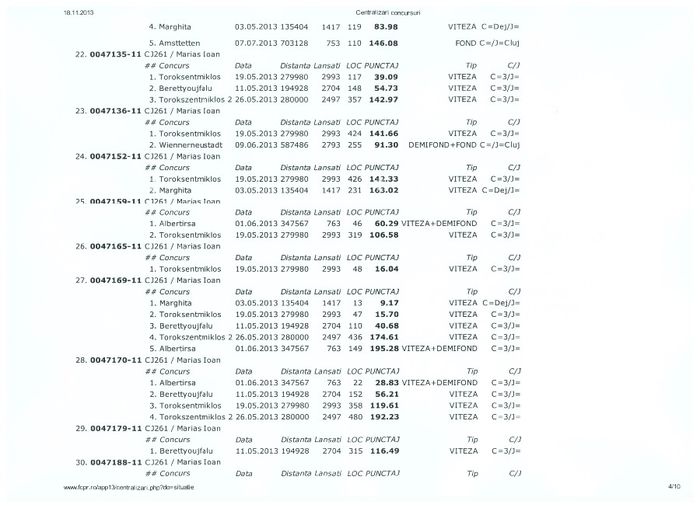 005 - Rezultate 2012 2013