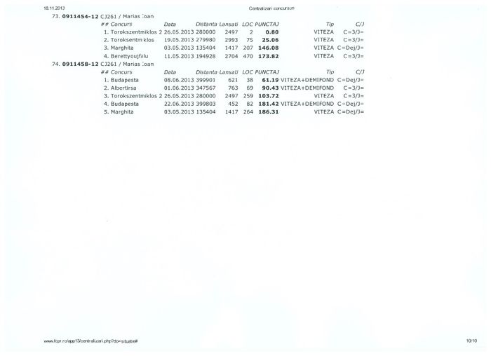 011 - Rezultate 2012 2013
