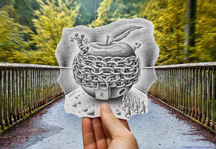  - Creion vs aparat foto