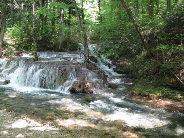 paraul BEI cu multe cascade - Cheile Nerei-Cheile Cernei si muntii Parang