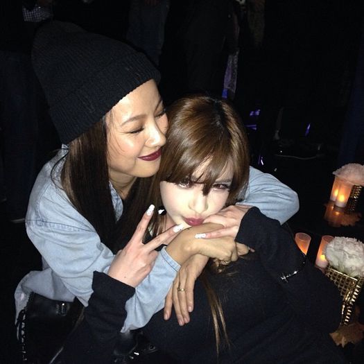 With my star forever Hyori unni...bom