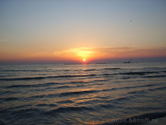 Apus de soare la mare - Mamaia