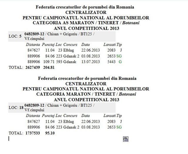 809-12 f - REZULTATE 2013