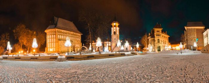 CURTEA DOMNEASCA IARNA