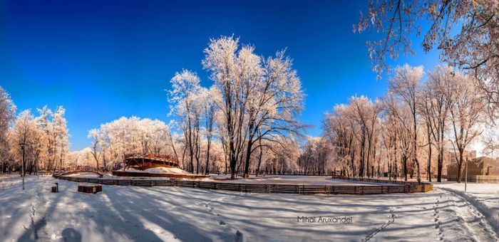PEISAJ DE IARNA IN NEAMT